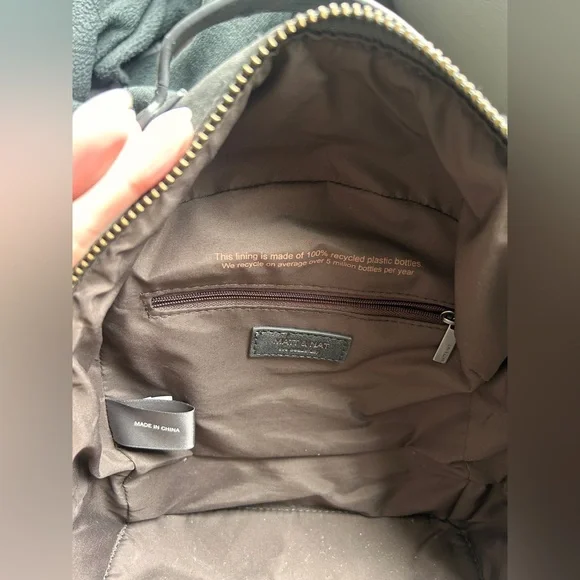 Matt & Nat • OLLY VEGAN BACKPACK - SUEDE - Picture 9 of 9